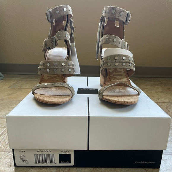 Dolce Vita Effie Block Heel Sandal Size 6.5 - Picture 1 of 5